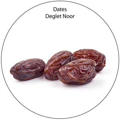 The Best Bird Food Fruits and Vegetables DISCONTINUED - Organic Dates - No Pitt - 4oz Organic Dried Fruit 07DF-DDN-4