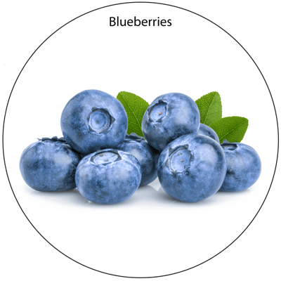 The Best Bird Food Fruits and Vegetables Organic Blueberries - Organic - 2oz Organic Dried Fruit 07DF-BL-2