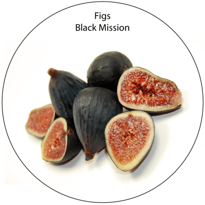 The Best Bird Food Fruits and Vegetables Organic Figs Black Mission - 4oz Organic Dried Fruit 07DF-FBM-4