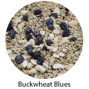 The Best Bird Food™ Whole Food Snack Buckwheat Blues 4oz Good Morning Sunshine! Energy Makers 9900020000005 04GMS-BBL-4