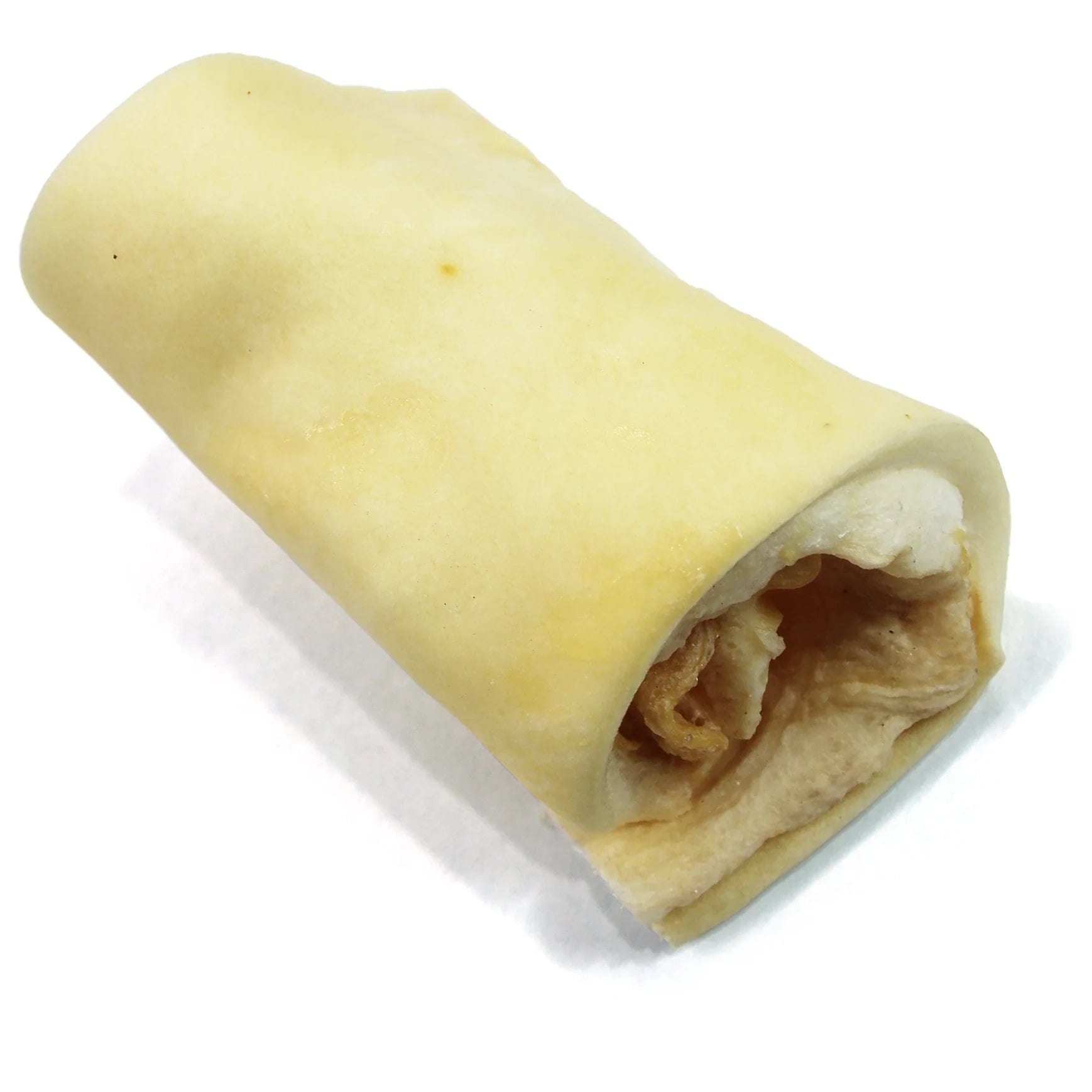 The Natural Dog Company Dog Treats Beef Cheek Roll - Dehydrated Apprx 5" x 2.5" 810723034486 07-DG-01