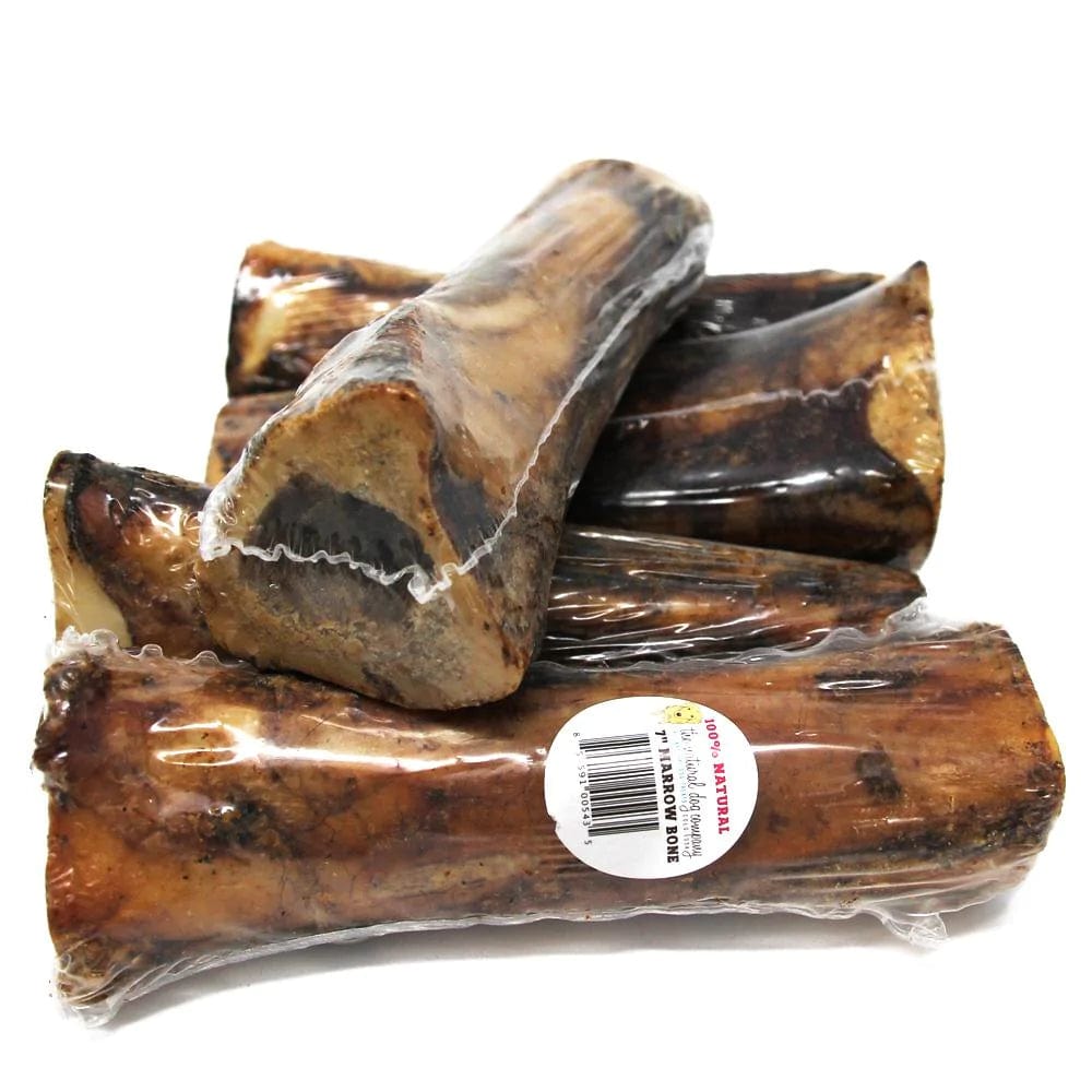 The Natural Dog Company Dog Treats Beef Marrow Bone - Dehydrated Apprx 7" x 2.5" 855591005435 08-DG-01