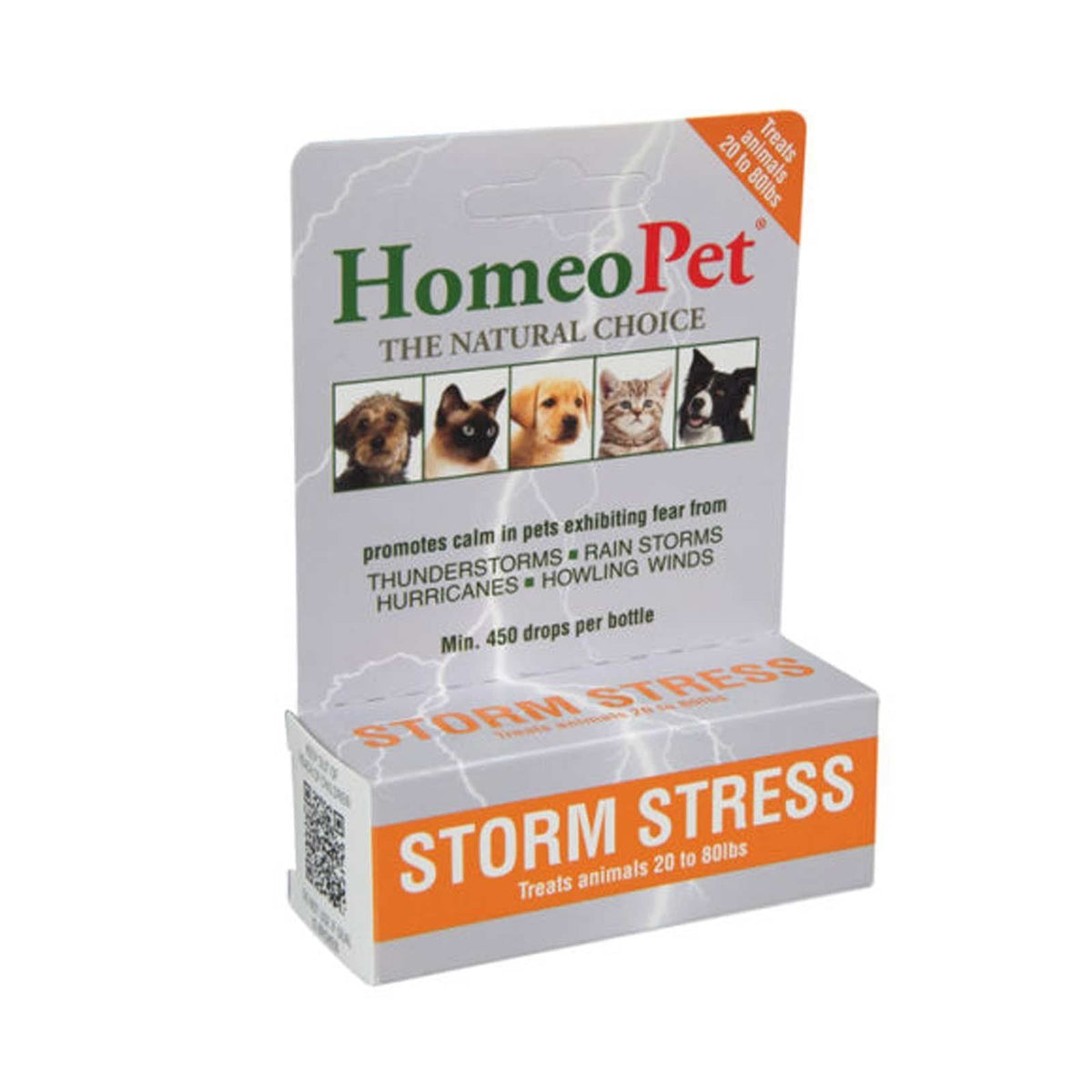 Washington Homeopathy Homeopathy Storm Stress - Pets 15ml (Approx. 450+ drops per bottle) 17H-SS-15