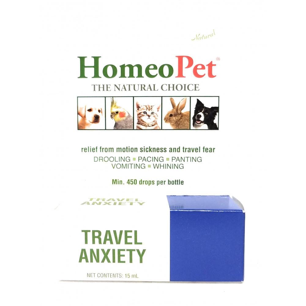 Washington Homeopathy Homeopathy Travel Anxiety - Pets 15ml (Approx. 450+ drops per bottle) 17H-TA-15